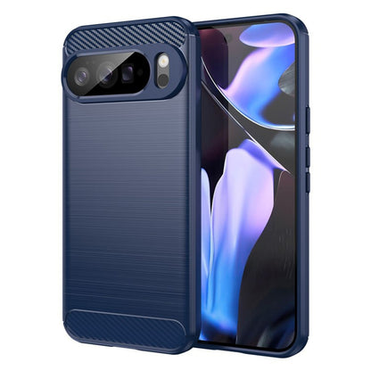 Cover til Google Pixel 10 Pro XL, Techsuit, Carbon, Blå