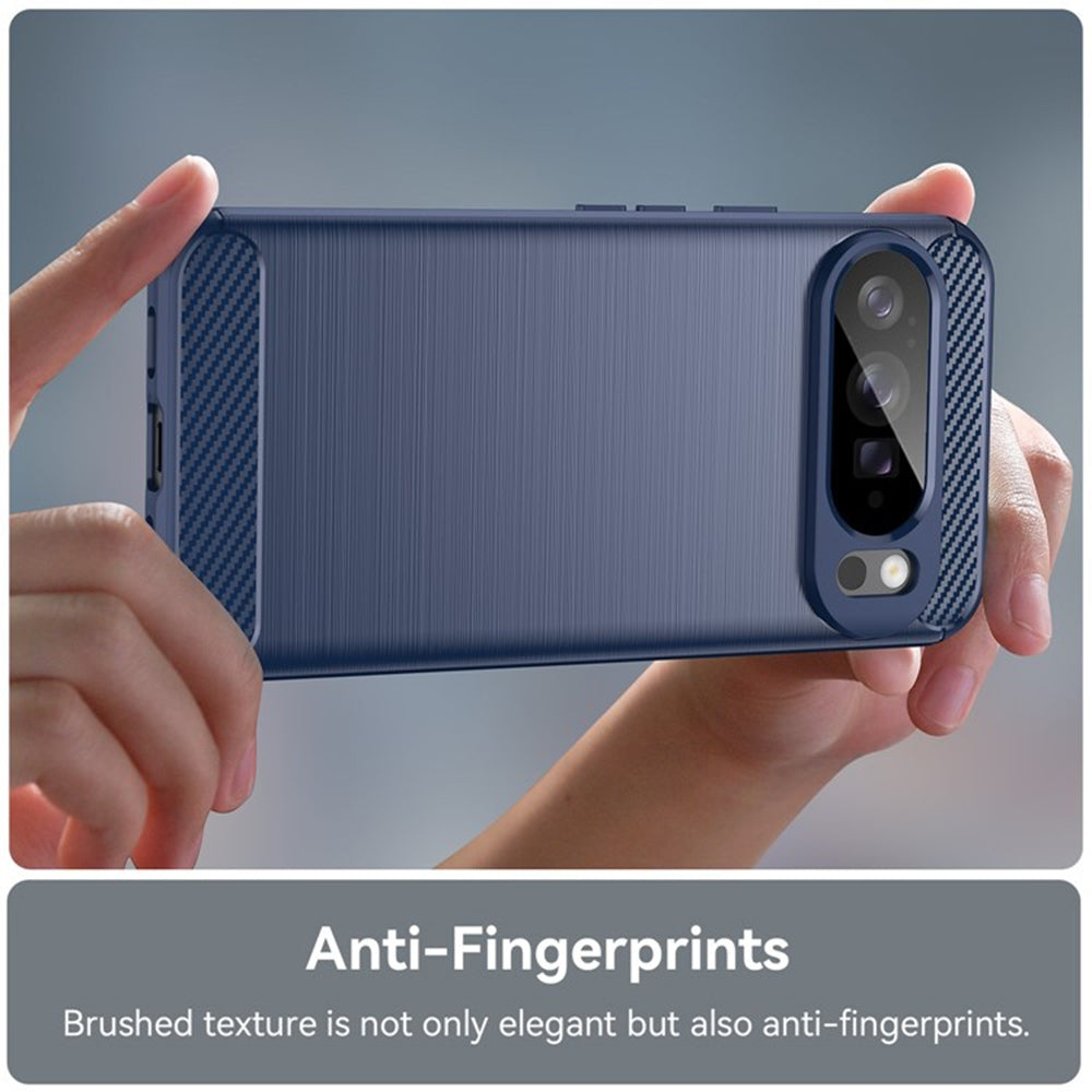 Cover til Google Pixel 10 Pro XL, Techsuit, Carbon, Blå