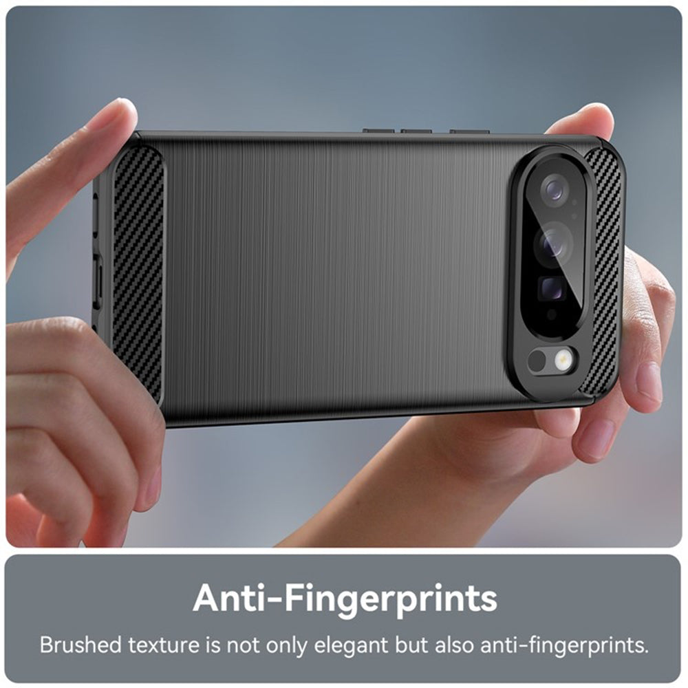Cover til Google Pixel 10 Pro XL, Techsuit, Carbon, Sort
