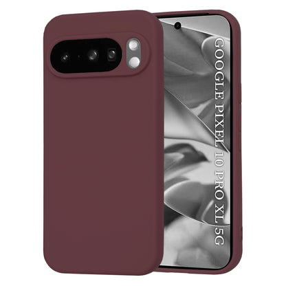 Cover til Google Pixel 10 Pro XL, Techsuit, SoftFlex, Vinrød