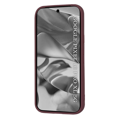 Cover til Google Pixel 10 Pro XL, Techsuit, SoftFlex, Vinrød