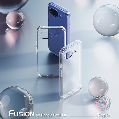 Etui til Google Pixel 10a, Ringke, Fusion, Gennemsigtig