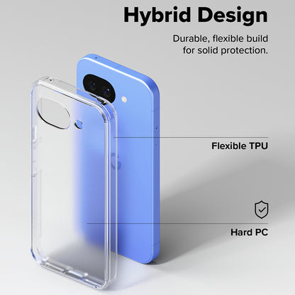 Etui til Google Pixel 10a, Ringke, Fusion, Mat Transparent
