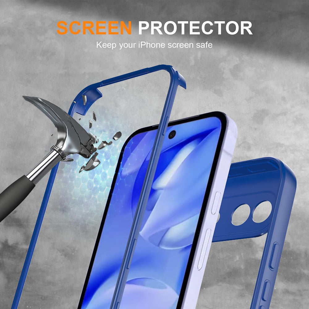 Etui til Google Pixel 10a, Techsuit, ColorVerse 360, Blå