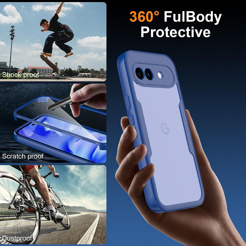 Etui til Google Pixel 10a, Techsuit, ColorVerse 360, Blå