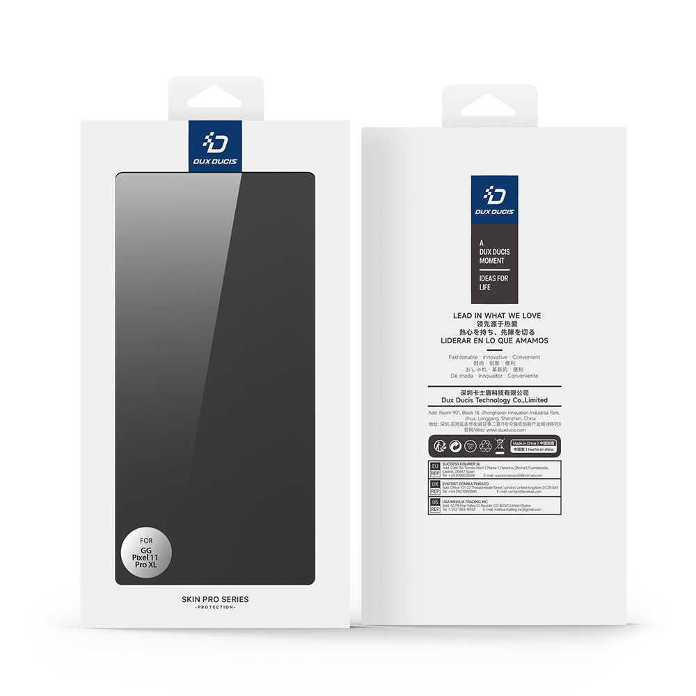 Cover til Google Pixel 11 Pro XL, DUX DUCIS, Skin Pro, Sort