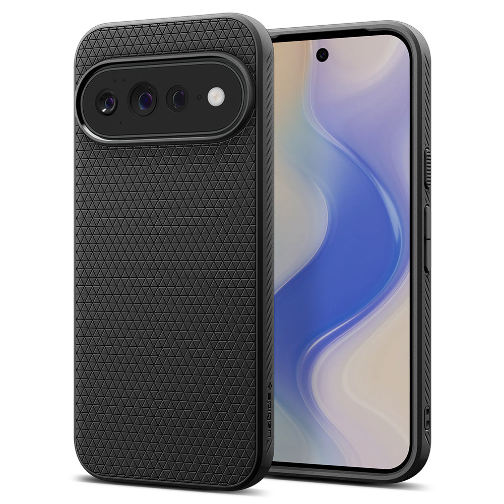 Cover til Google Pixel 11 Pro XL, Spigen, Liquid Air, Mat Sort ACS11448