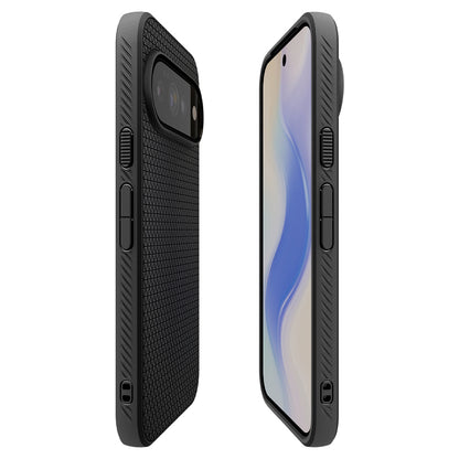 Cover til Google Pixel 11 Pro XL, Spigen, Liquid Air, Mat Sort ACS11448
