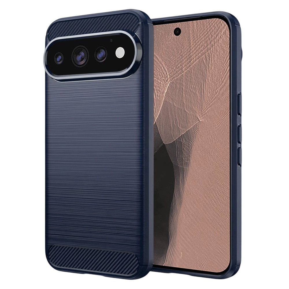 Cover til Google Pixel 11 Pro XL, Techsuit, Carbon, Blå