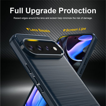 Cover til Google Pixel 11 Pro XL, Techsuit, Carbon, Blå