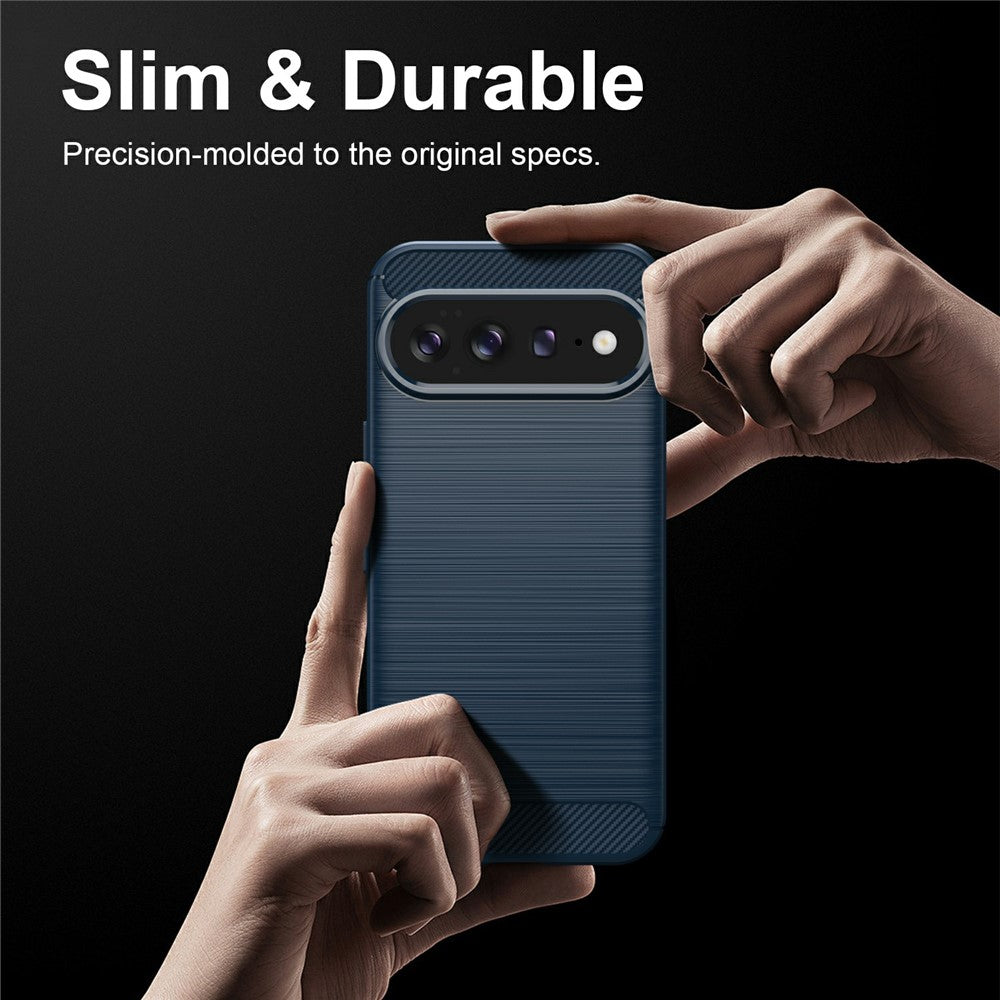 Cover til Google Pixel 11 Pro XL, Techsuit, Carbon, Blå