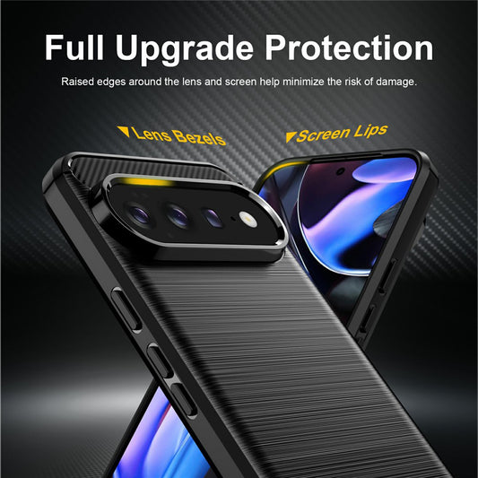 Cover til Google Pixel 11 Pro XL, Techsuit, Carbon, Sort