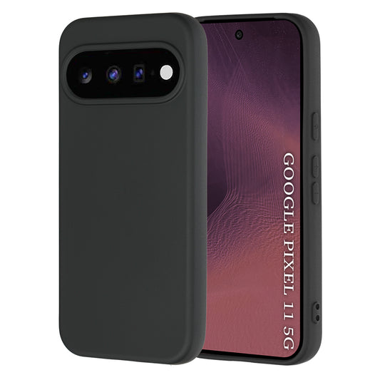 Cover til Google Pixel 11, Techsuit, SoftFlex, Sort