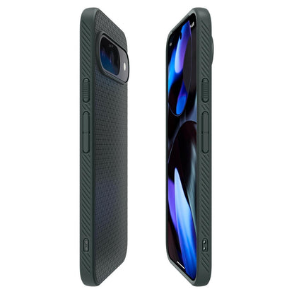 Etui til Google Pixel 9 Pro XL, Spigen, Liquid Air, Grøn ACS07717