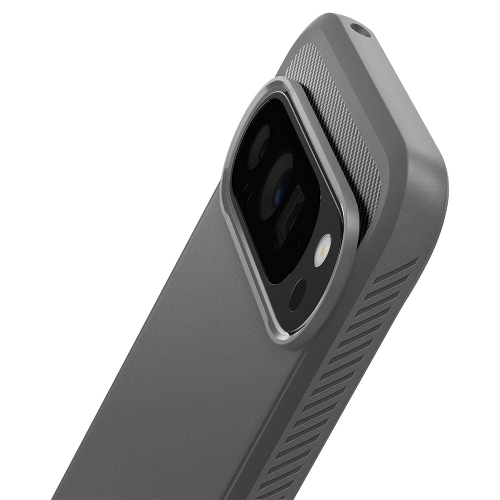 Etui til Google Pixel 9 Pro XL, Spigen, Rugged Armor, Grå ACS07784