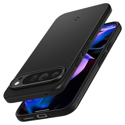 Case for Google Pixel 9 Pro XL, Spigen, Thin Fit, Black ACS07731
