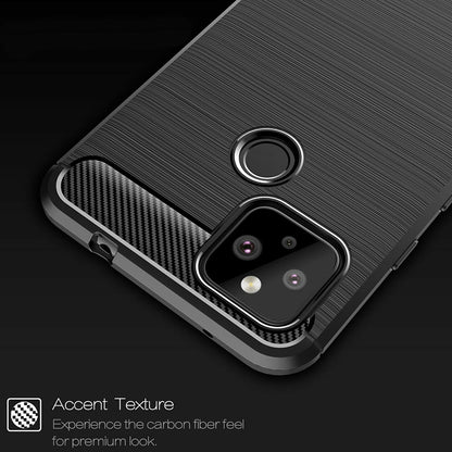 Cover til Google Pixel 5, Techsuit, Carbon, Sort