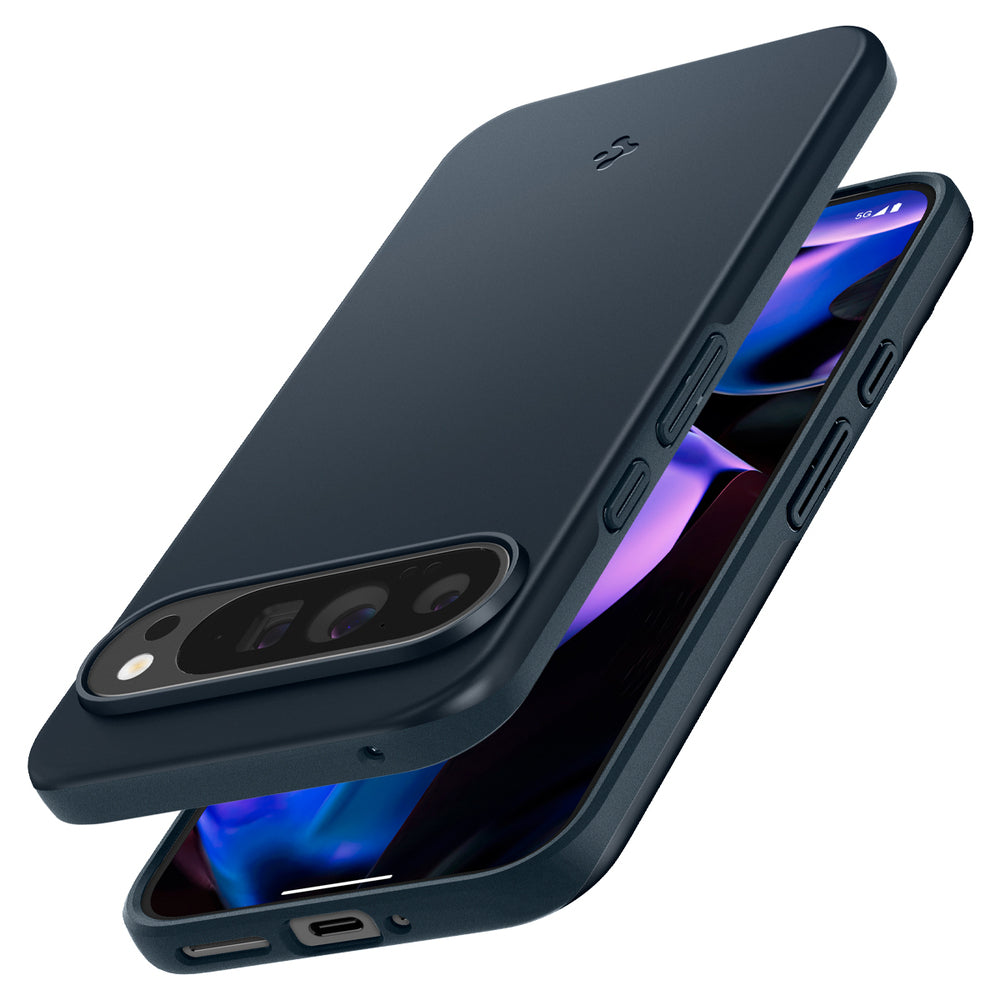 Case for Google Pixel 9 Pro XL, Spigen, Thin Fit, Navy ACS07732