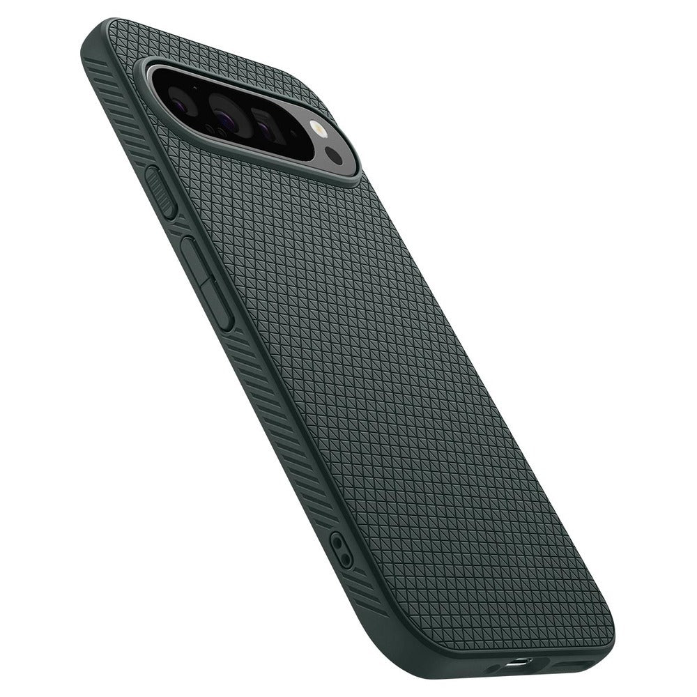 Etui til Google Pixel 9 Pro XL, Spigen, Liquid Air, Grøn ACS07717
