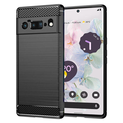 Cover til Google Pixel 6 Pro, Techsuit, Carbon, Sort