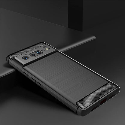 Cover til Google Pixel 6 Pro, Techsuit, Carbon, Sort