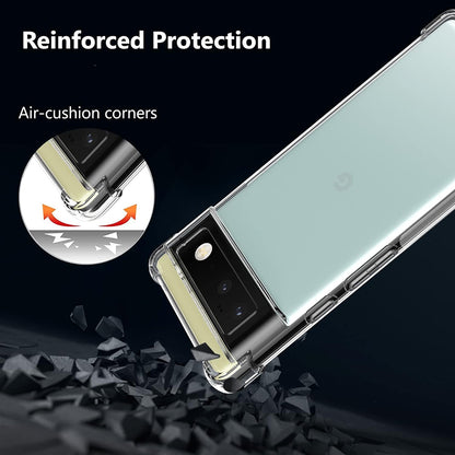 Cover til Google Pixel 6 Pro, Techsuit, Shockproof Clear, Transparent