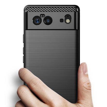Cover til Google Pixel 6, Techsuit, Carbon, Sort