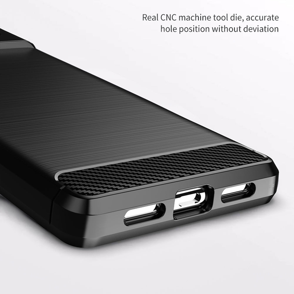 Cover til Google Pixel 6, Techsuit, Carbon, Sort