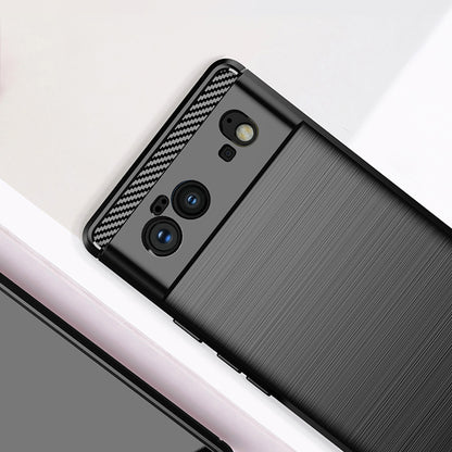 Cover til Google Pixel 6, Techsuit, Carbon, Sort