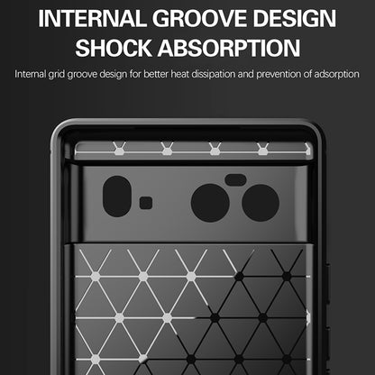 Cover til Google Pixel 6, Techsuit, Carbon, Sort
