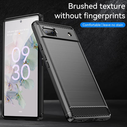 Cover til Google Pixel 6a, Techsuit, Carbon, Sort
