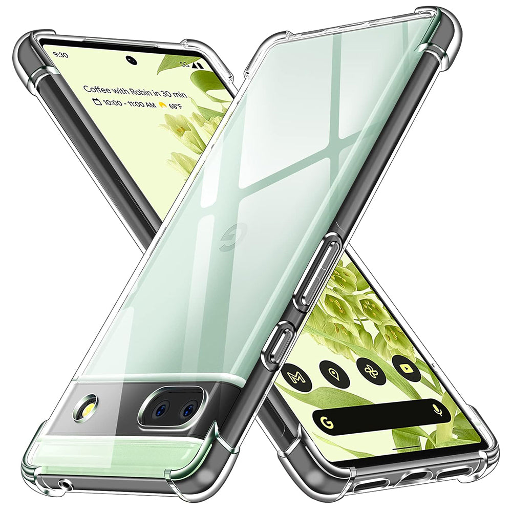 Cover til Google Pixel 6a, Techsuit, Shockproof Clear, Transparent