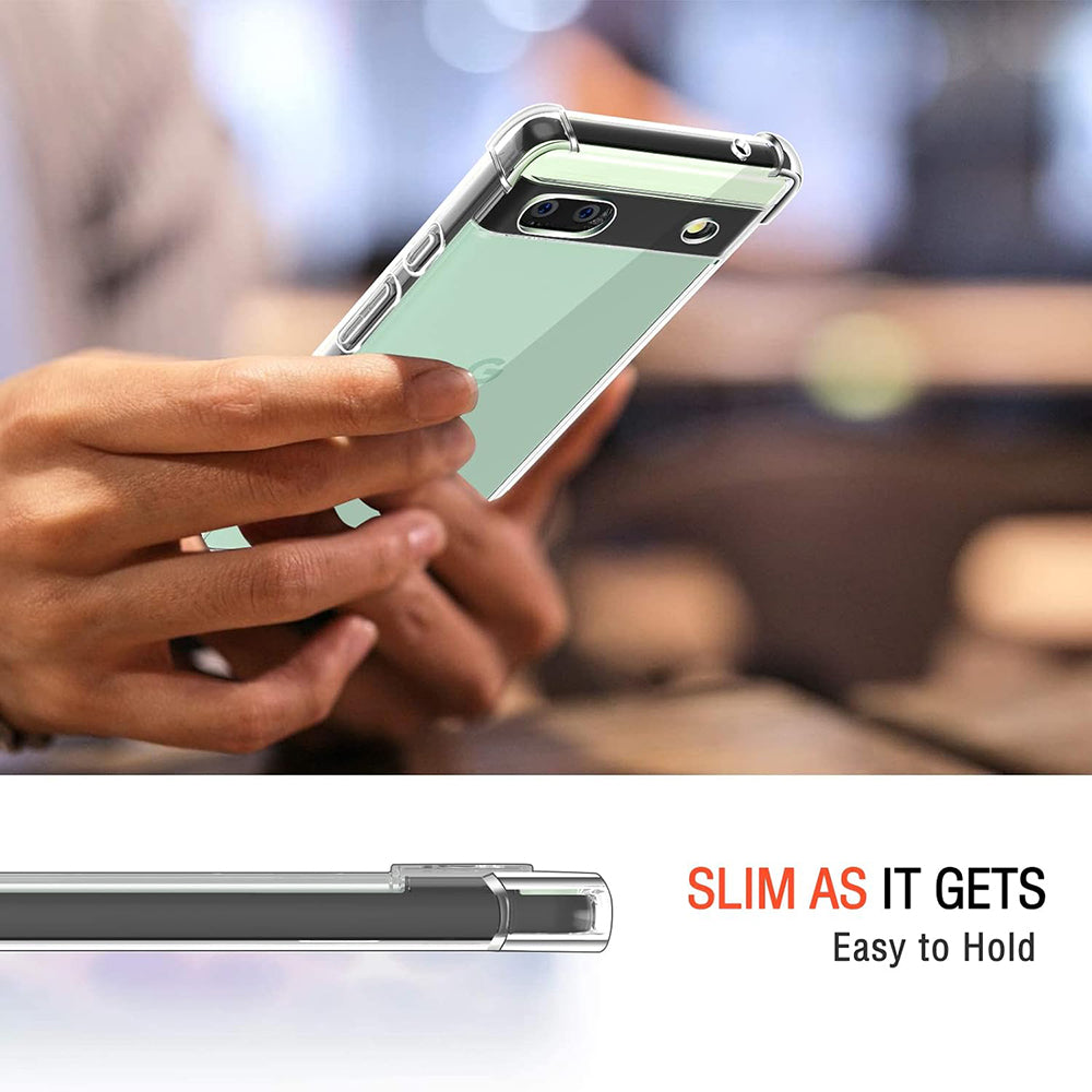 Cover til Google Pixel 6a, Techsuit, Shockproof Clear, Transparent