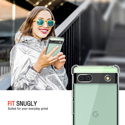 Cover til Google Pixel 6a, Techsuit, Shockproof Clear, Transparent