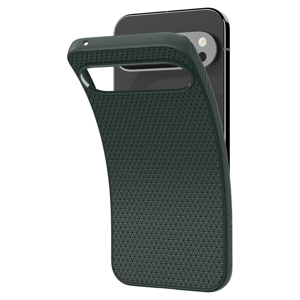 Etui til Google Pixel 9 Pro XL, Spigen, Liquid Air, Grøn ACS07717