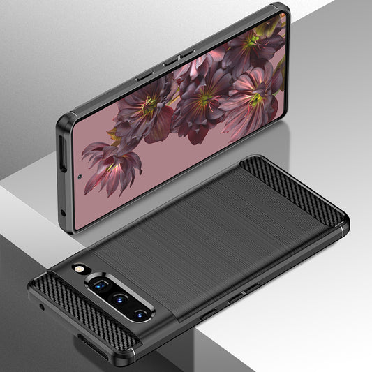 Cover til Google Pixel 7 Pro, Techsuit, Carbon, Sort