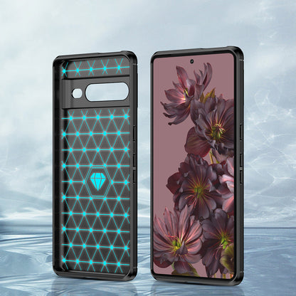 Cover til Google Pixel 7 Pro, Techsuit, Carbon, Sort