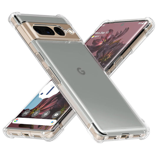 Cover til Google Pixel 7 Pro, Techsuit, Shockproof Clear, Transparent