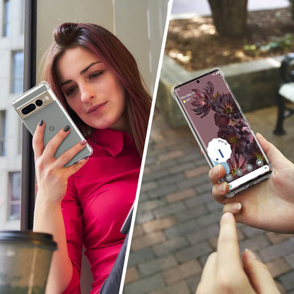 Cover til Google Pixel 7 Pro, Techsuit, Shockproof Clear, Transparent