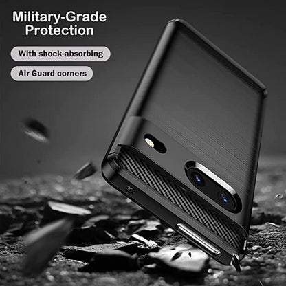 Cover til Google Pixel 7, Techsuit, Carbon, Sort