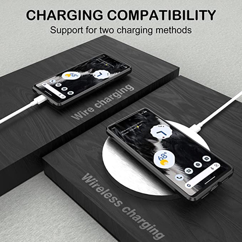 Cover til Google Pixel 7, Techsuit, Carbon, Sort