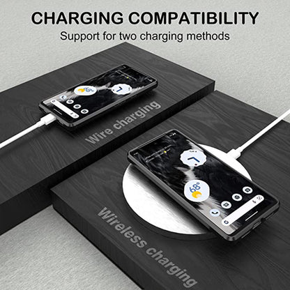 Cover til Google Pixel 7, Techsuit, Carbon, Sort