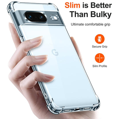 Cover til Google Pixel 7, Techsuit, Shockproof Clear, Transparent