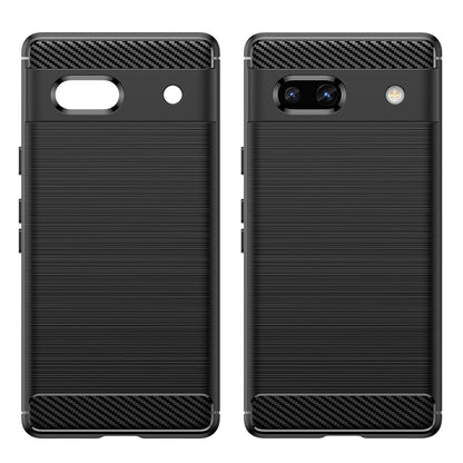 Cover til Google Pixel 7a, Techsuit, Carbon, Sort