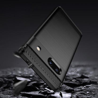 Cover til Google Pixel 7a, Techsuit, Carbon, Sort