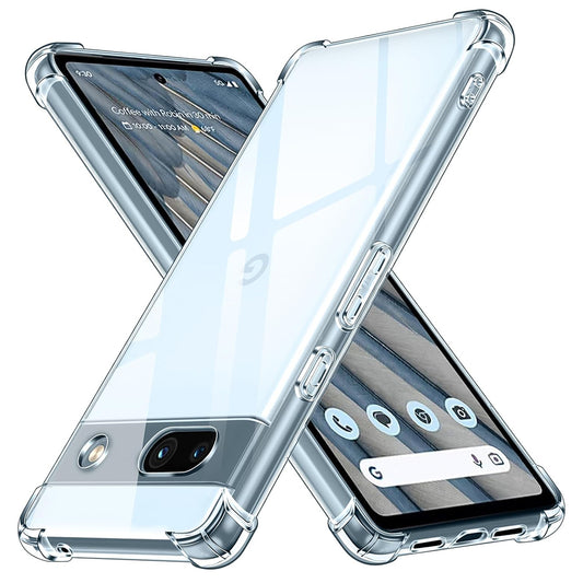 Cover til Google Pixel 7a, Techsuit, Shockproof Clear, Transparent