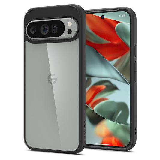 Etui til Google Pixel 9 Pro XL, Spigen, Ultra Hybrid, Mat Sort ACS07724