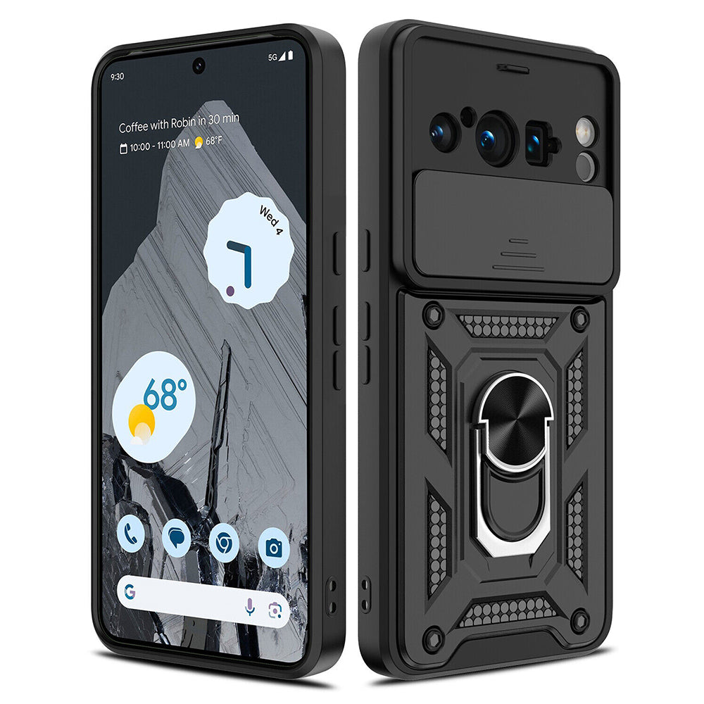 Cover til Google Pixel 8 Pro, Techsuit, CamShield, Sort