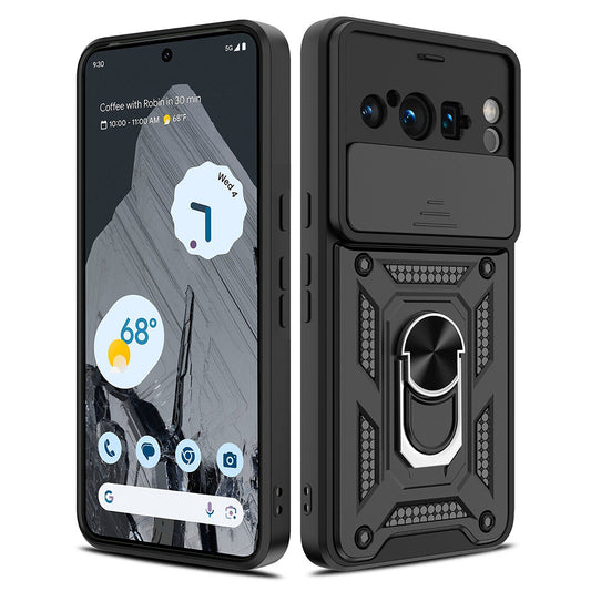 Cover til Google Pixel 8 Pro, Techsuit, CamShield, Sort