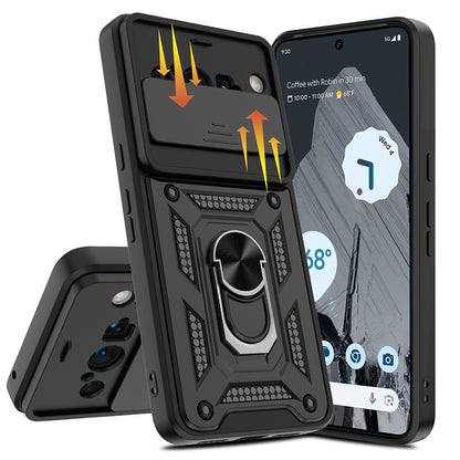 Cover til Google Pixel 8 Pro, Techsuit, CamShield, Sort
